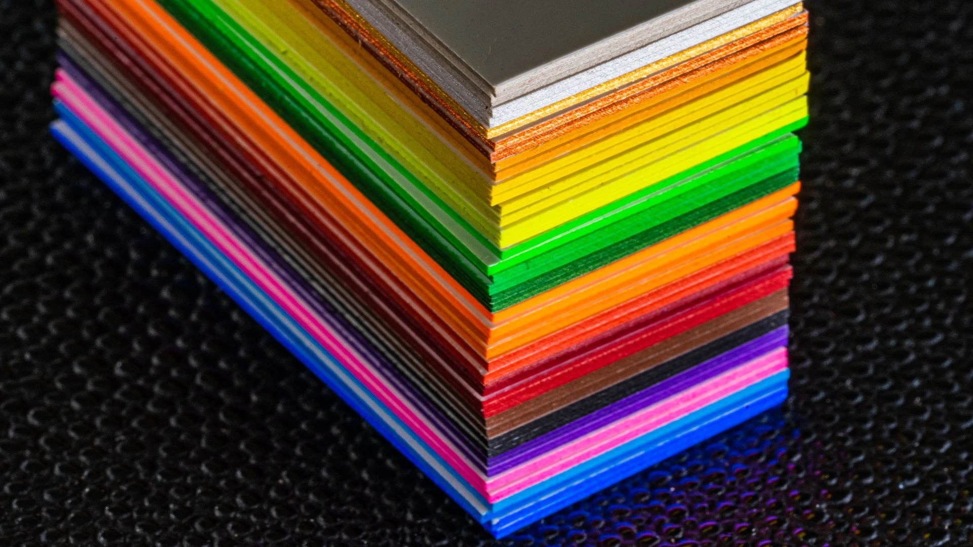 Colored Edge Business Cards Business Card Design